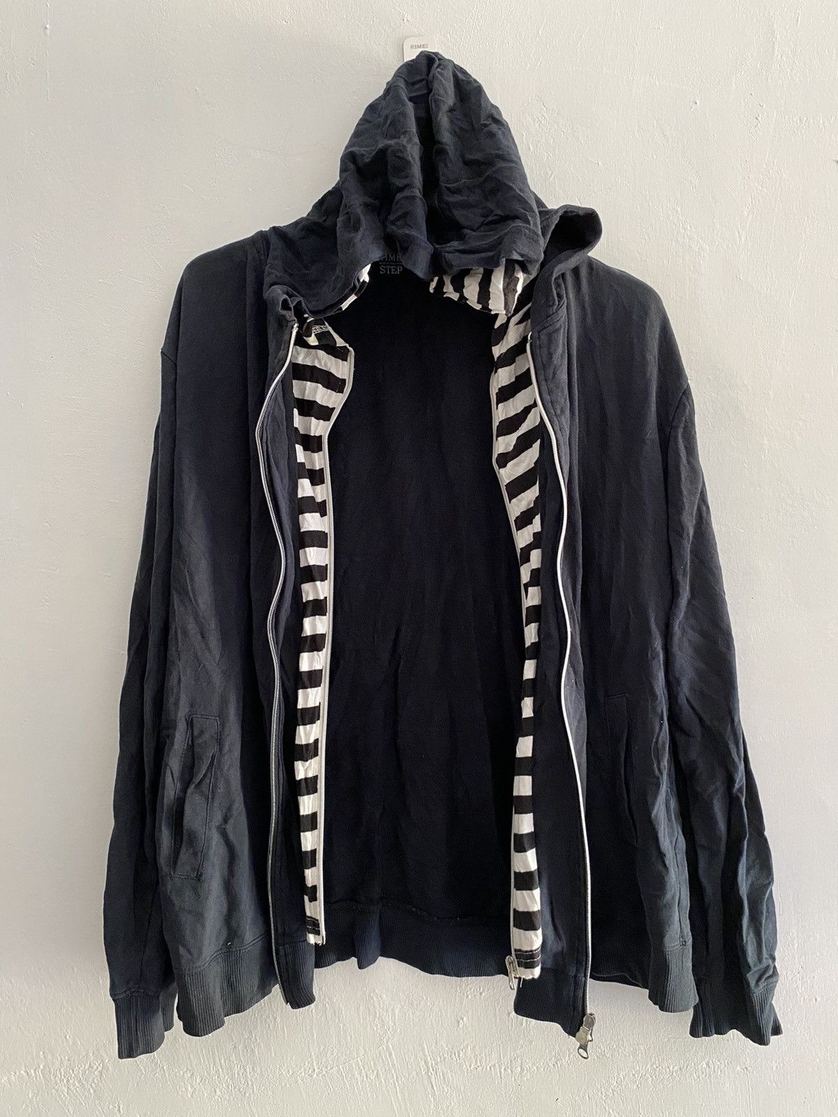 Le Grande Bleu (L.G.B.) Vintage Time step streetwear double layers zip hoodie Size US L / EU 52-54 / 3 - 2 Thumbnail