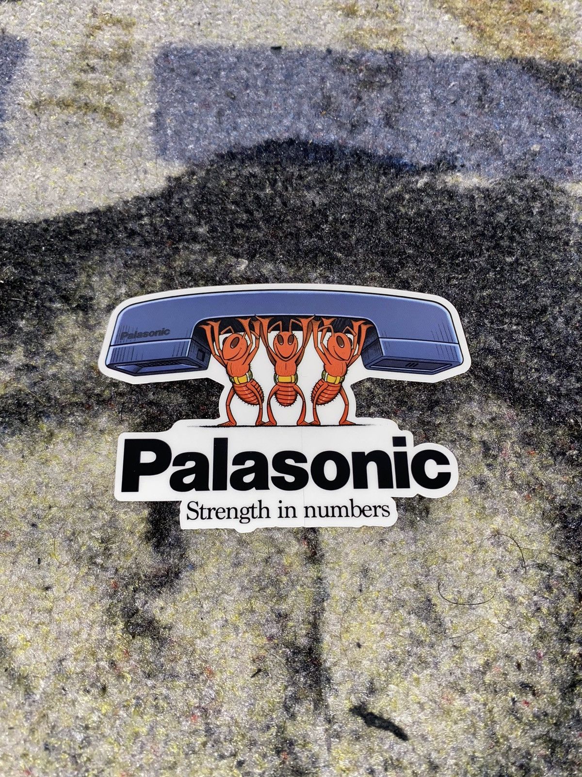 Palace Palace Palasonic Strength in Numbers Sticker Size ONE SIZE - 1 Preview