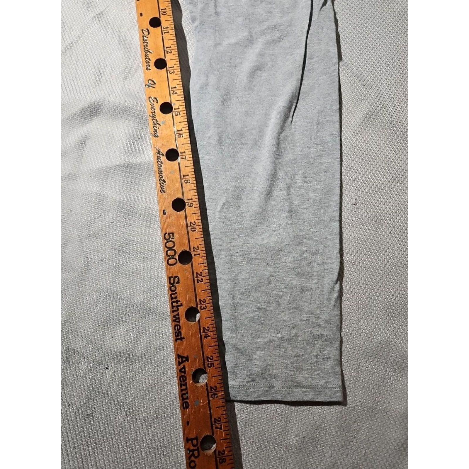 Vintage VINTAGE No Boundaries Pants Womens 2XL Gray Pull On Stretch Elastic Waist Casual Size 40" / US 18 - 7 Thumbnail