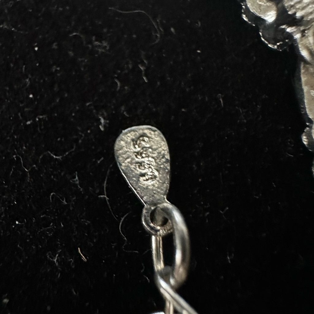 The Unbranded Brand Sterling Silver Flower and Leaf Bracelet Size ONE SIZE - 6 Thumbnail