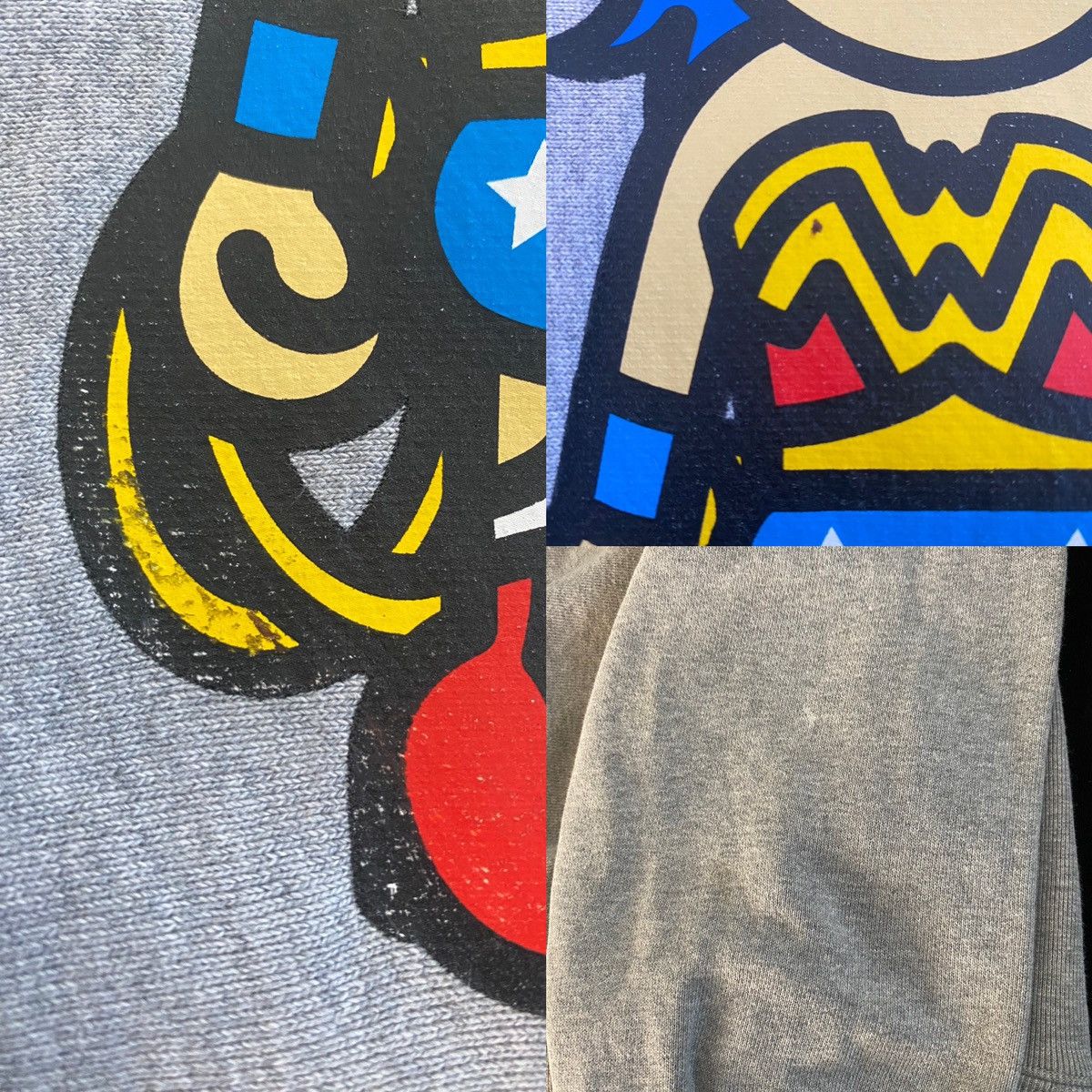 Bape × DC Comics A Bathing Ape (Bape) x DC Comics Wonder Woman Sweatshirt Size US M / EU 48-50 / 2 - 12 Thumbnail