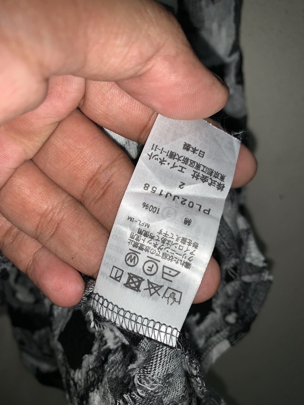 Issey Miyake Absract Flower Plantation Long Sleeve Tee By Issey Miyake Size XS / US 0-2 / IT 36-38 - 5 Thumbnail