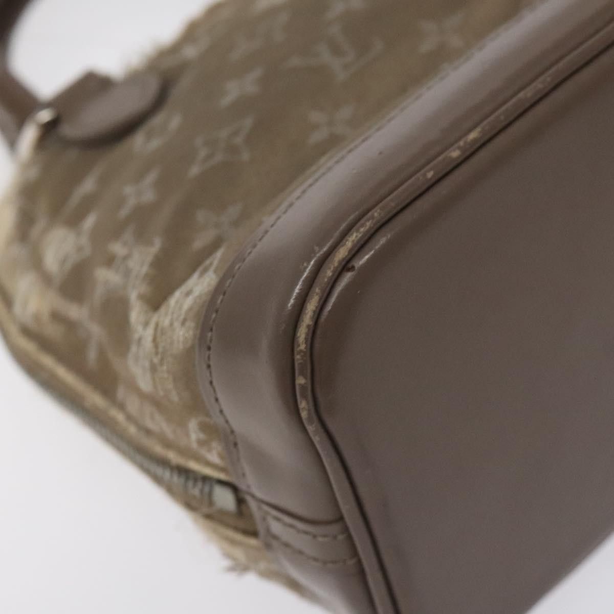 Louis Vuitton LOUIS VUITTON Monogram Satin Little Alma Hand Bag Gray Size ONE SIZE - 13 Thumbnail