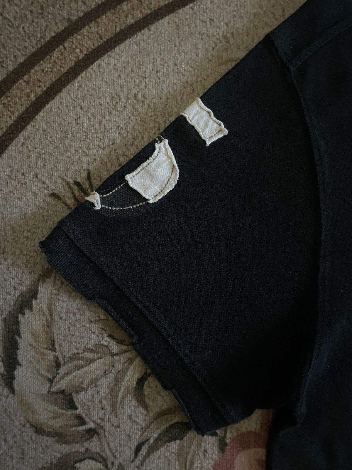 Diesel × Japanese Brand × Vintage Diesel Distressed Style Polo Tee Size US M / EU 48-50 / 2 - 8 Thumbnail