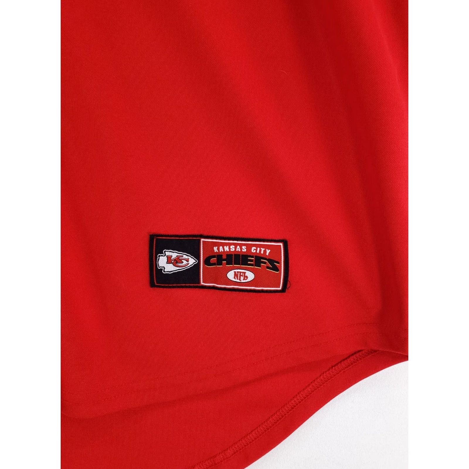 NFL VINTAGE Kansas City Chiefs NFL Button Up Shirt Jersey Spellout Mens XXXL Red Size US XXL / EU 58 / 5 - 4 Thumbnail