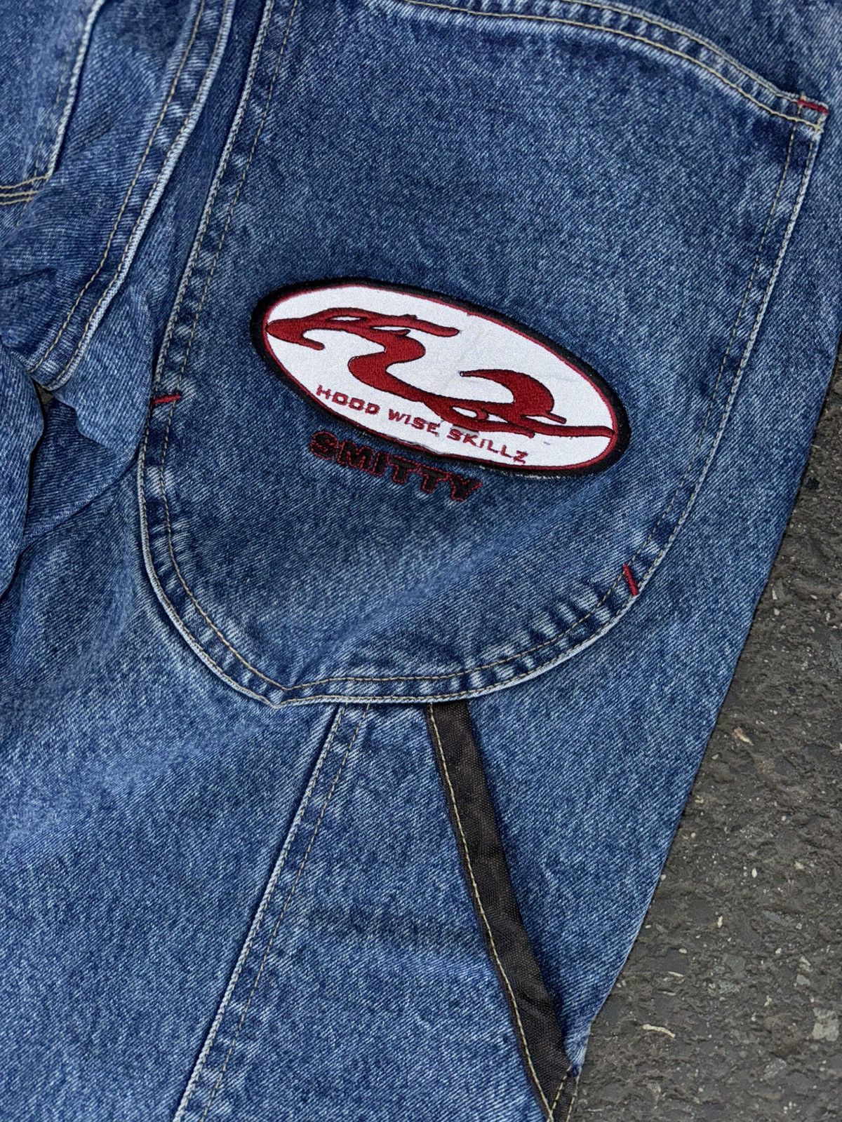 Vintage Vintage Rap denim jeans Size US 30 / EU 46 - 4 Thumbnail