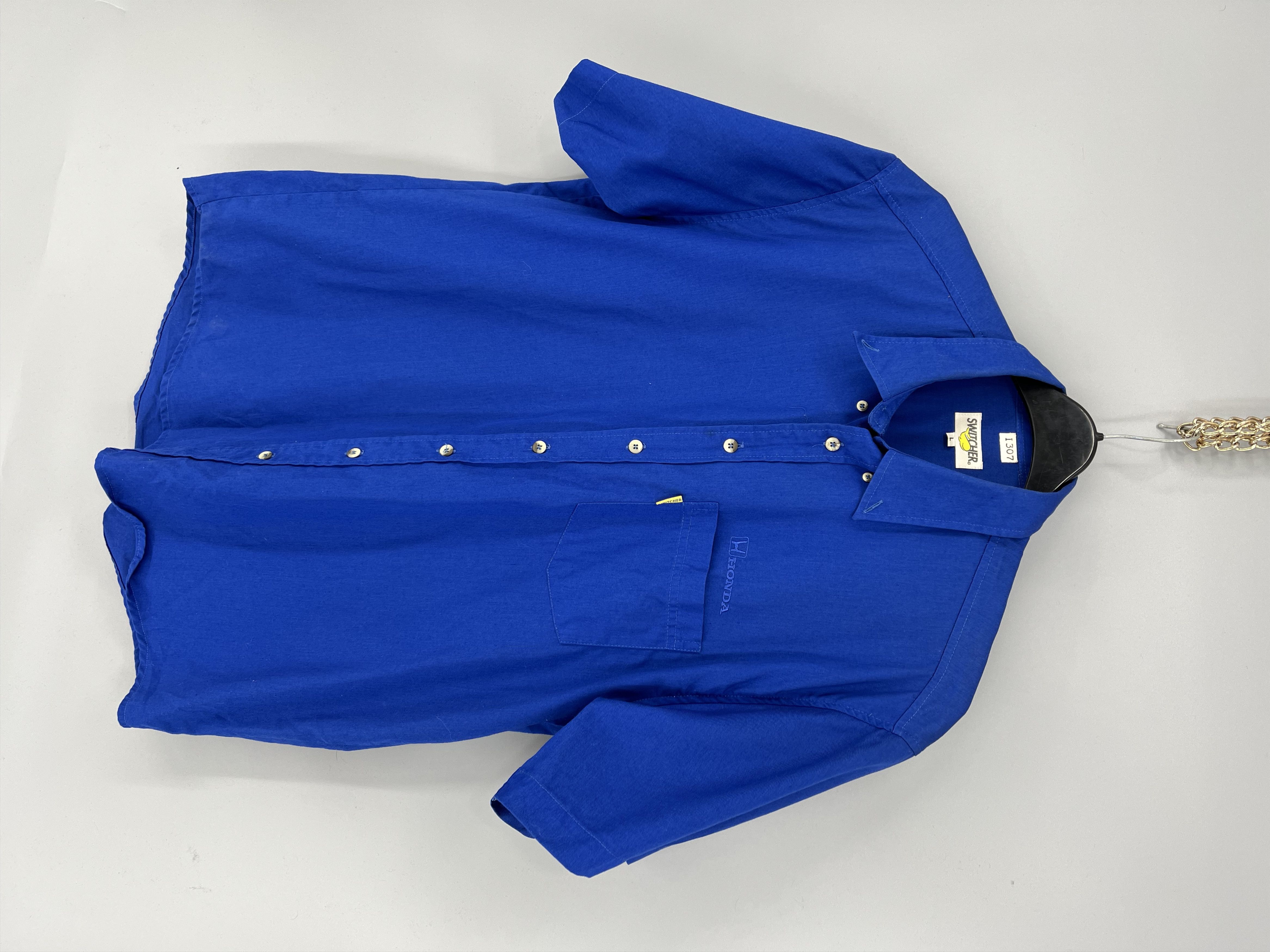 Honda Vintage Y2K Honda Button Up Shirt Big Logo Size US L / EU 52-54 / 3 - 5 Thumbnail