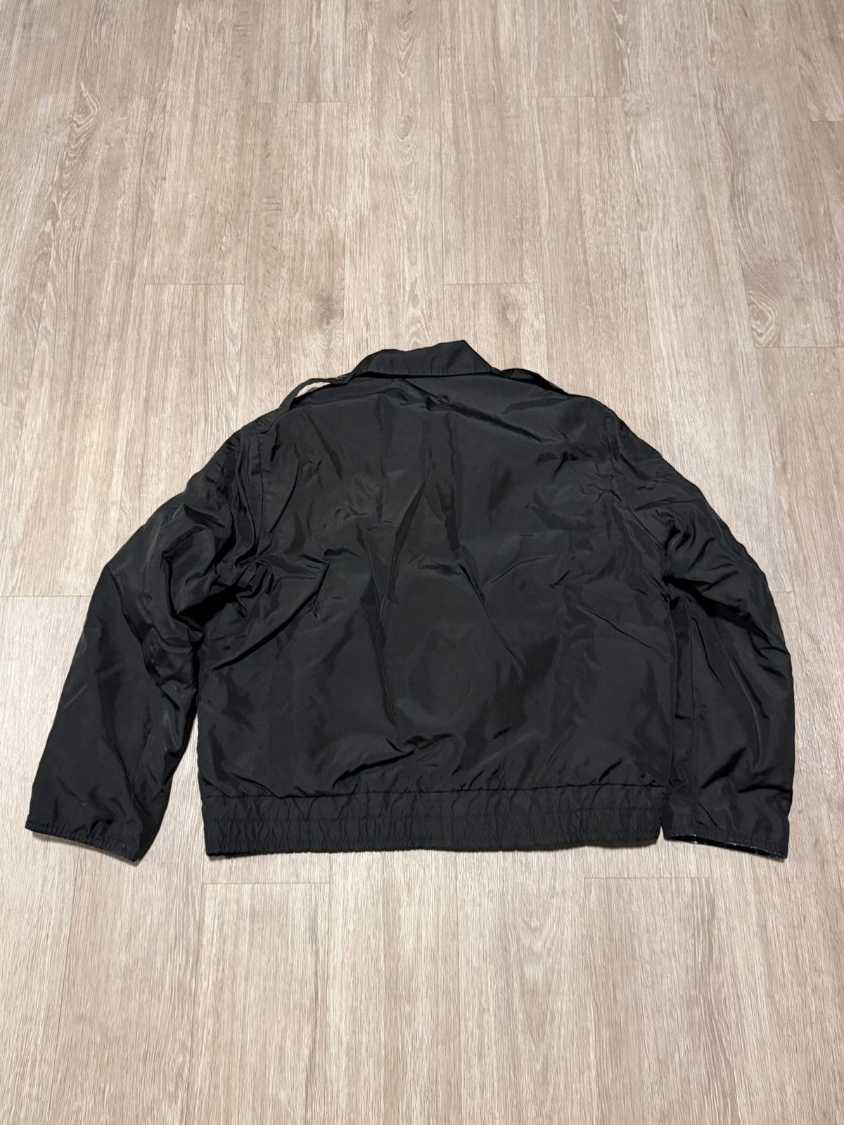 Vintage Vintage Black Nylon Military Jacket Size US L / EU 52-54 / 3 - 3 Thumbnail