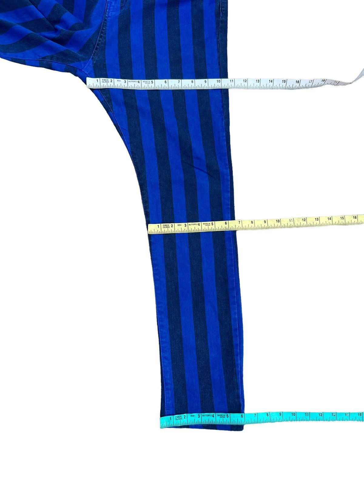 Vintage CANDY STRIPPER Japan Fade Border Striped Pant Size US 31 - 4 Thumbnail