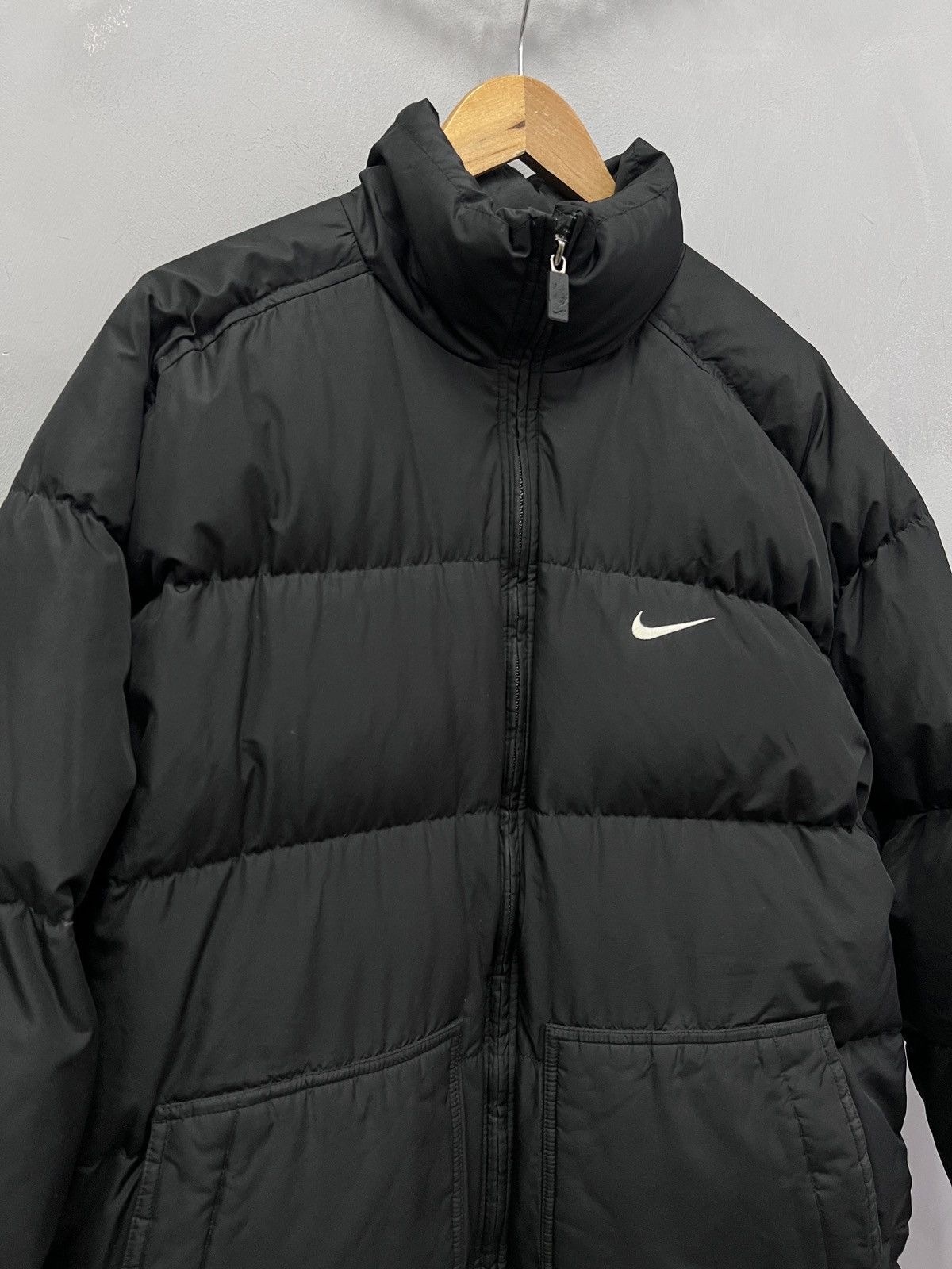 Nike Kanye west style puffer nike centr logo jacket 2000s style Size US M / EU 48-50 / 2 - 2 Thumbnail