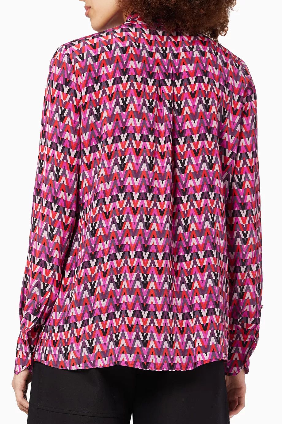 Valentino o1y0326 Patterned Shirt in Multicolor Size M / US 6-8 / IT 42-44 - 2 Thumbnail