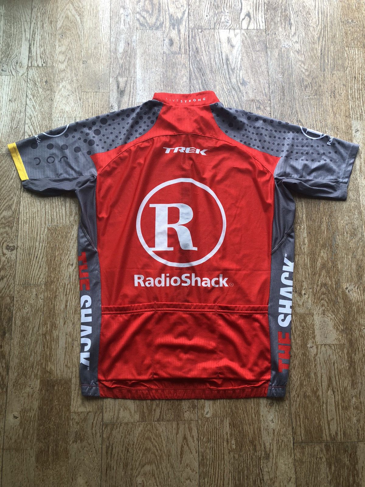 Vintage RADIOSHACK CYCLING VINTAGE LANCE ARMSTRONG CYCLING JERSEY Size US L / EU 52-54 / 3 - 2 Thumbnail