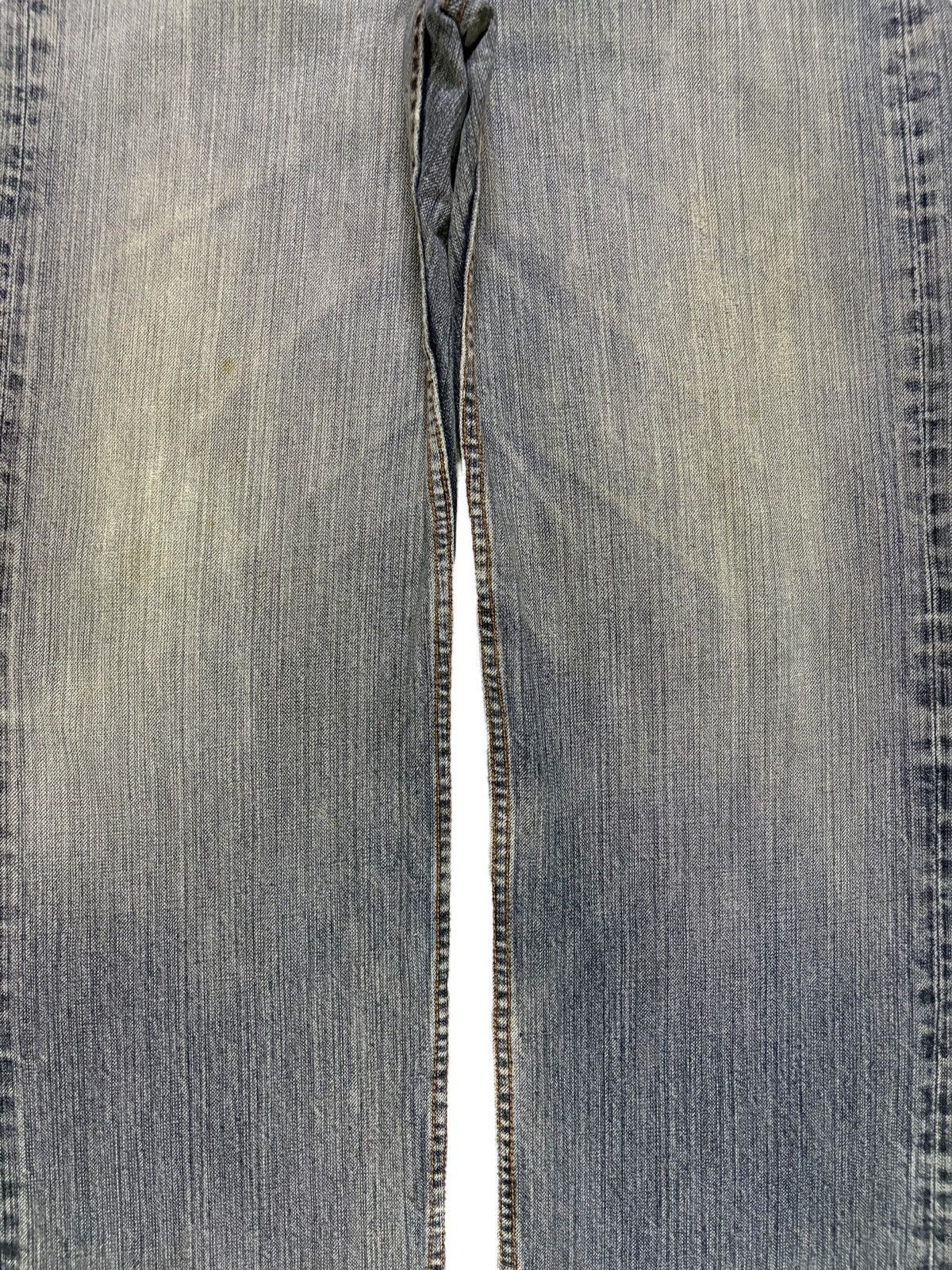 Japanese Brand Vintage Japanese Brand Mud Wash Distress Loose Baggy Jeans Size US 32 / EU 48 - 5 Thumbnail