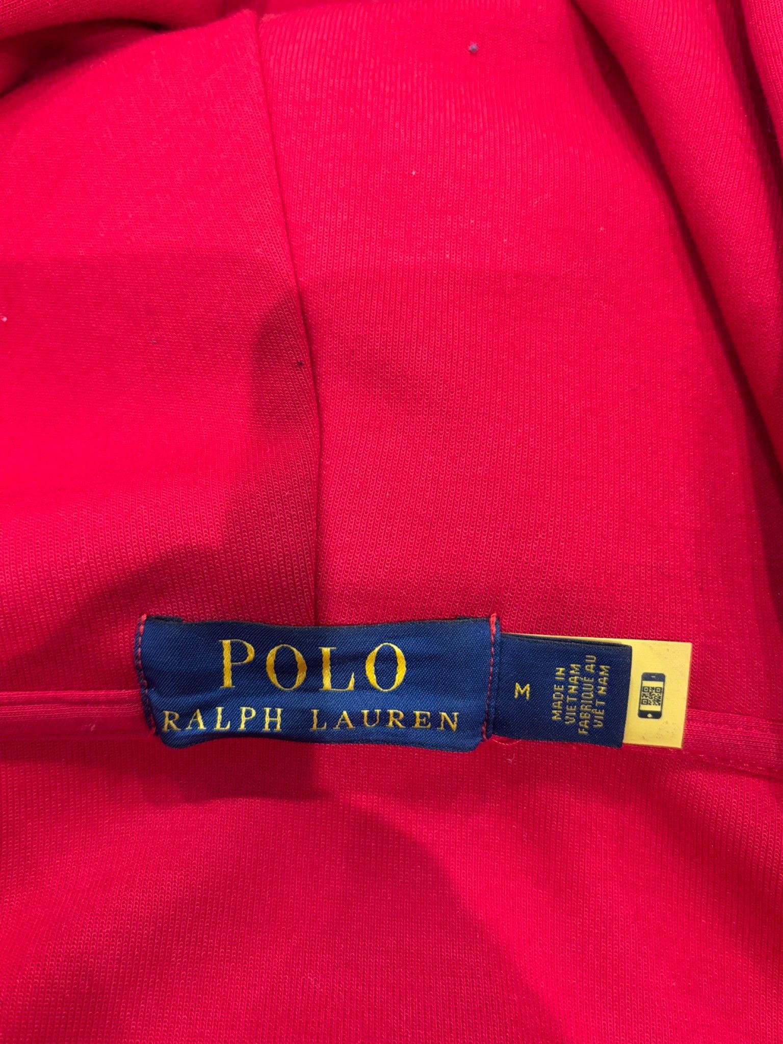 Ralph Lauren Polo Ralph Lauren Double Knit Full Zip Hoodie Red Size US M / EU 48-50 / 2 - 6 Thumbnail