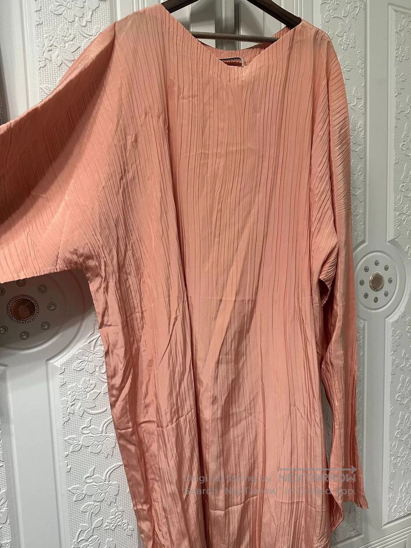 Jil Sander Jil Sander Long Pink Dress Robe. Size L / US 10 / IT 46 - 3 Thumbnail