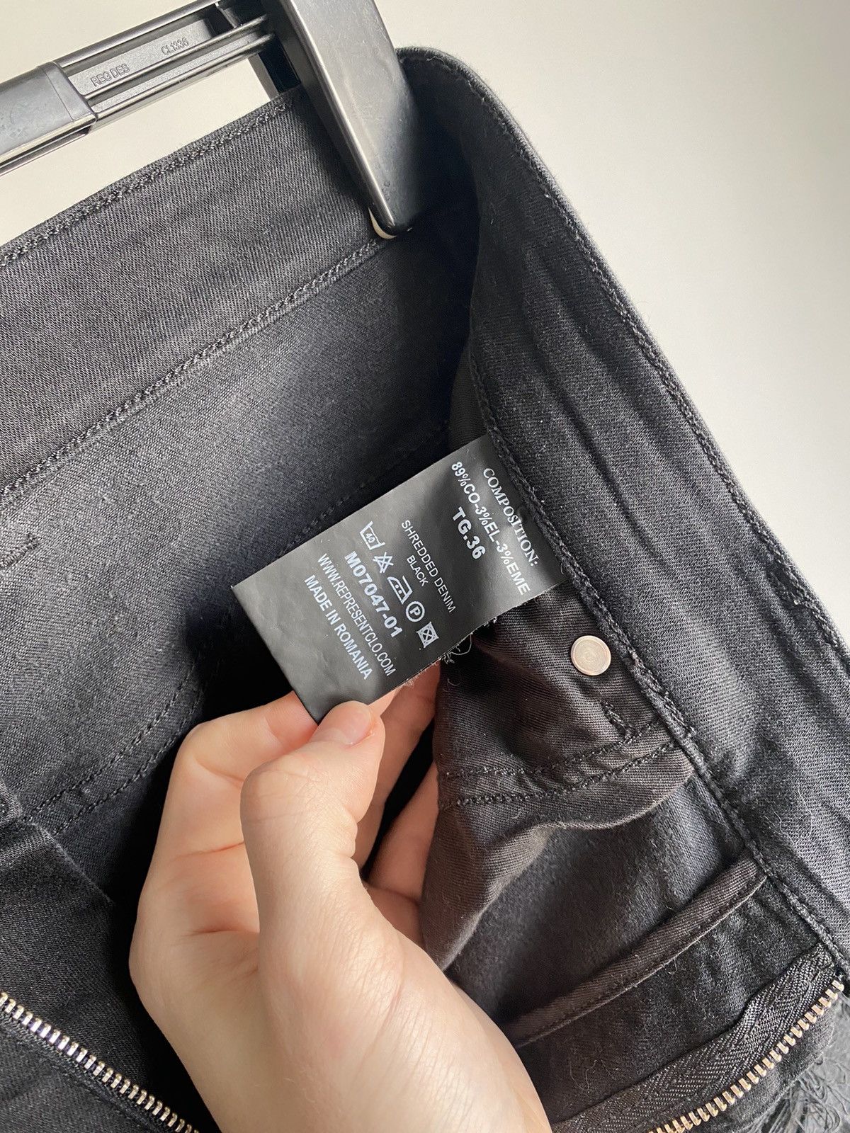 Represent Clo. Represent Distressed Pants Size US 34 / EU 50 - 6 Thumbnail