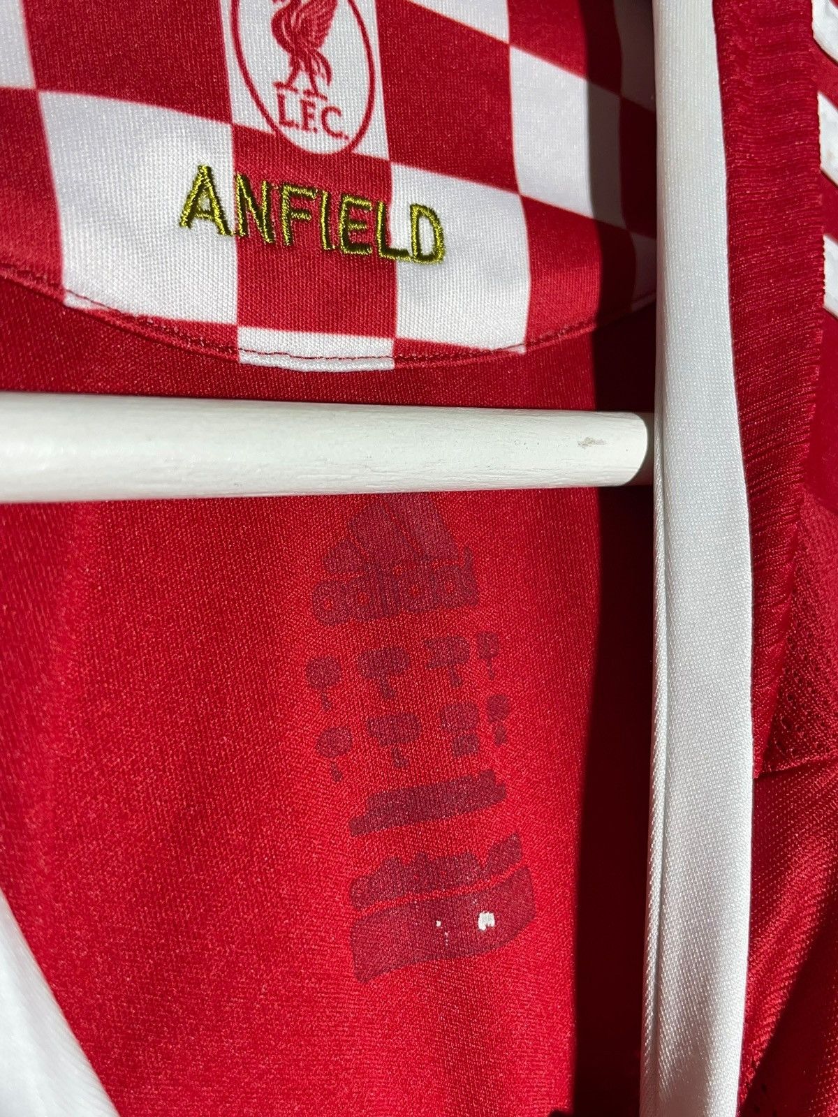 Adidas Liverpool FC Adidas 2008/09 Home Vintage Football Shirt Size US L / EU 52-54 / 3 - 16 Thumbnail