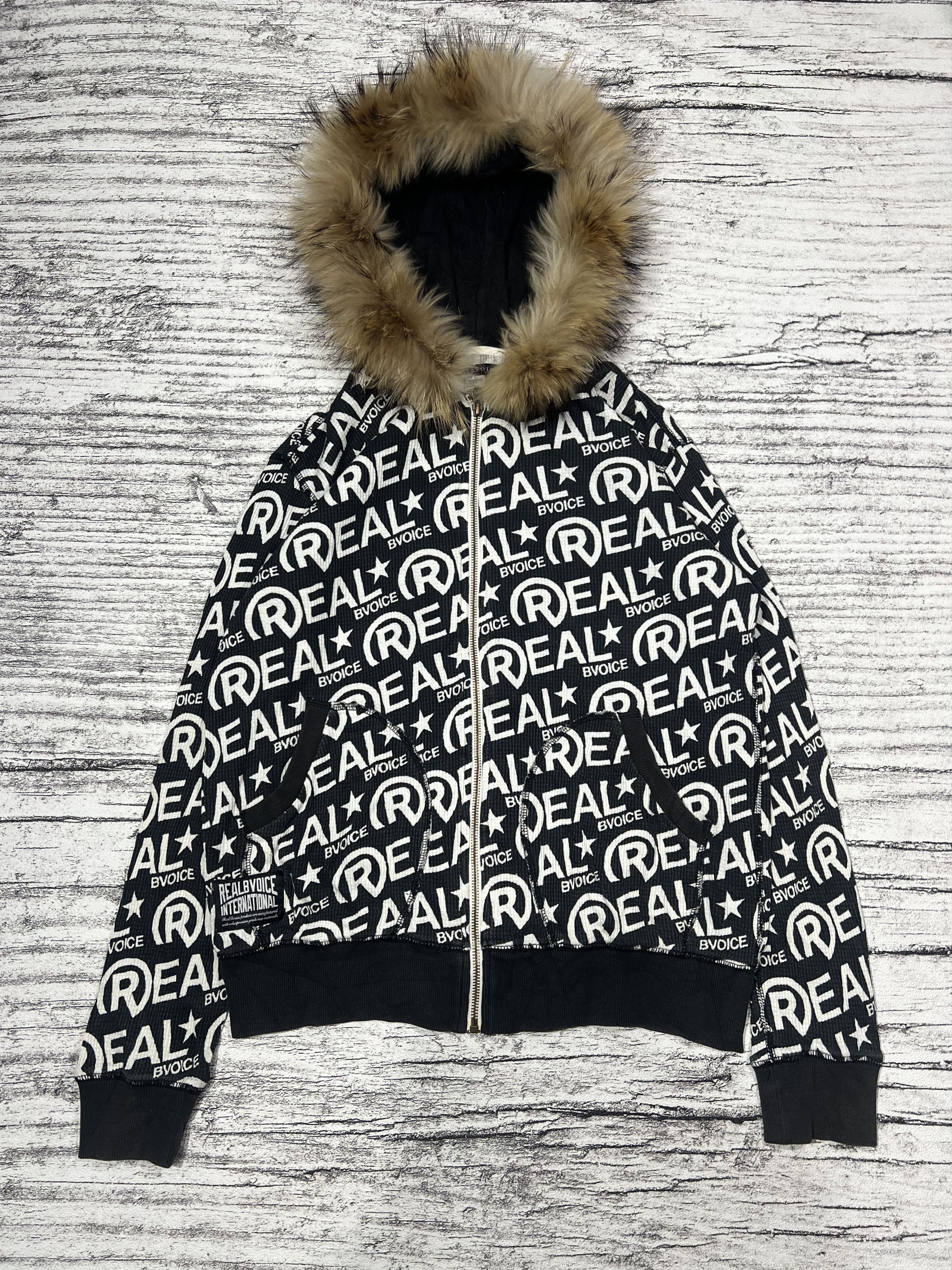 Japanese Brand 2000s Archival Hysteric Poem Fur Thermal Zip y2k Lgb Ifsix Size US M / EU 48-50 / 2 - 1 Thumbnail