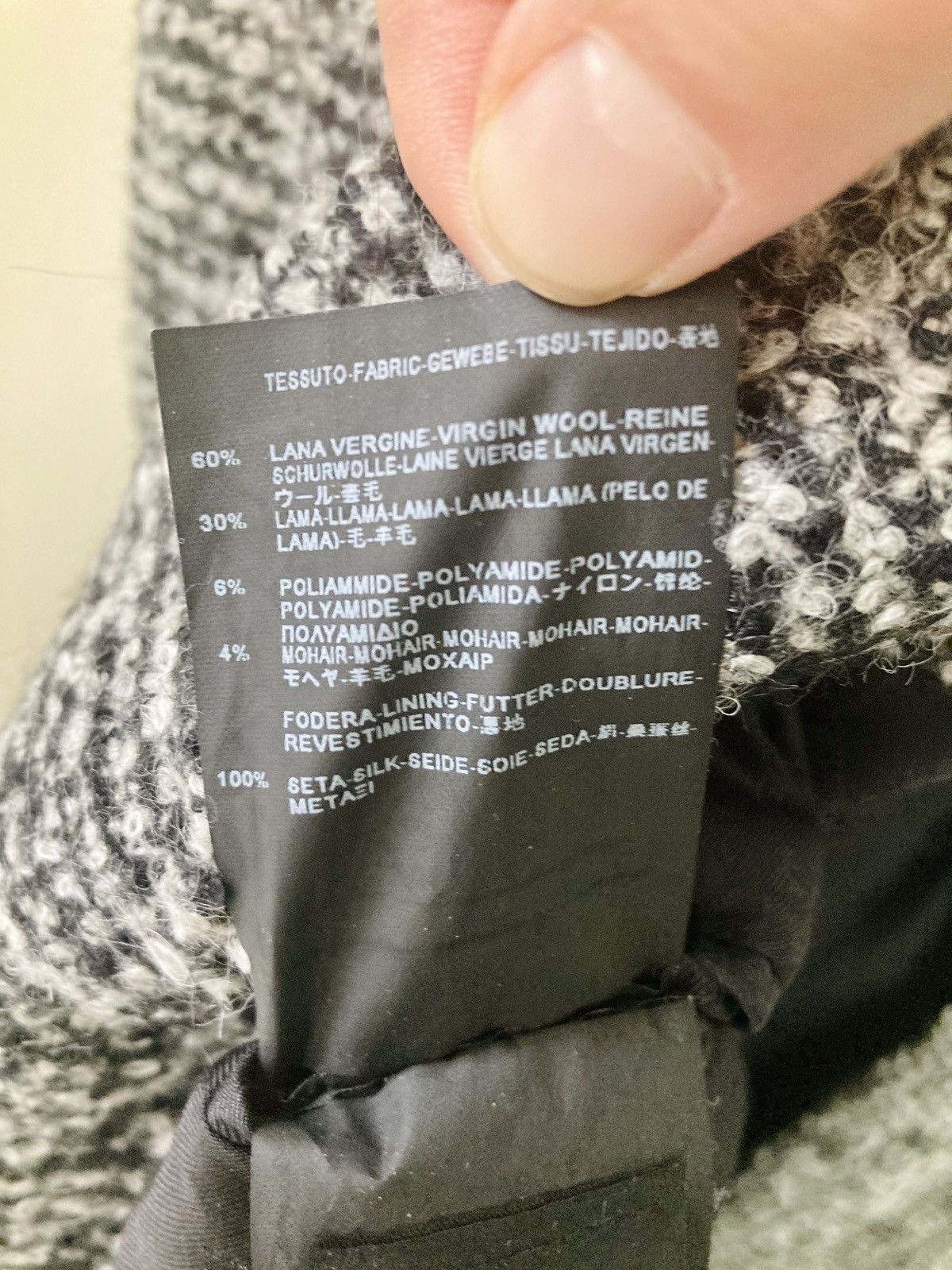Saint Laurent Paris SAINT LAURENT PARIS BY HEDI SLIMANE 2013AW/FW RUNWAY COAT Size US XS / EU 42 / 0 - 6 Thumbnail