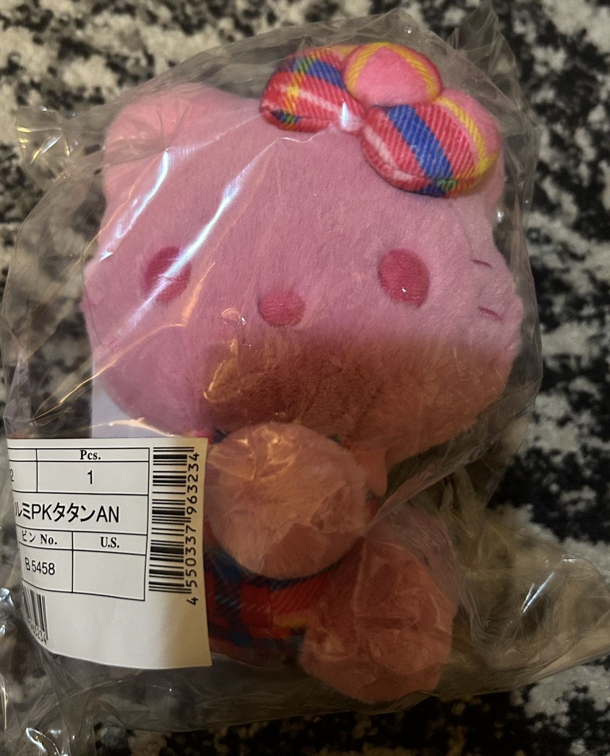 Other Sanrio Hello Kitty 50th Anniv. Plush Mascot (Pink Tartan) Size ONE SIZE - 2 Thumbnail