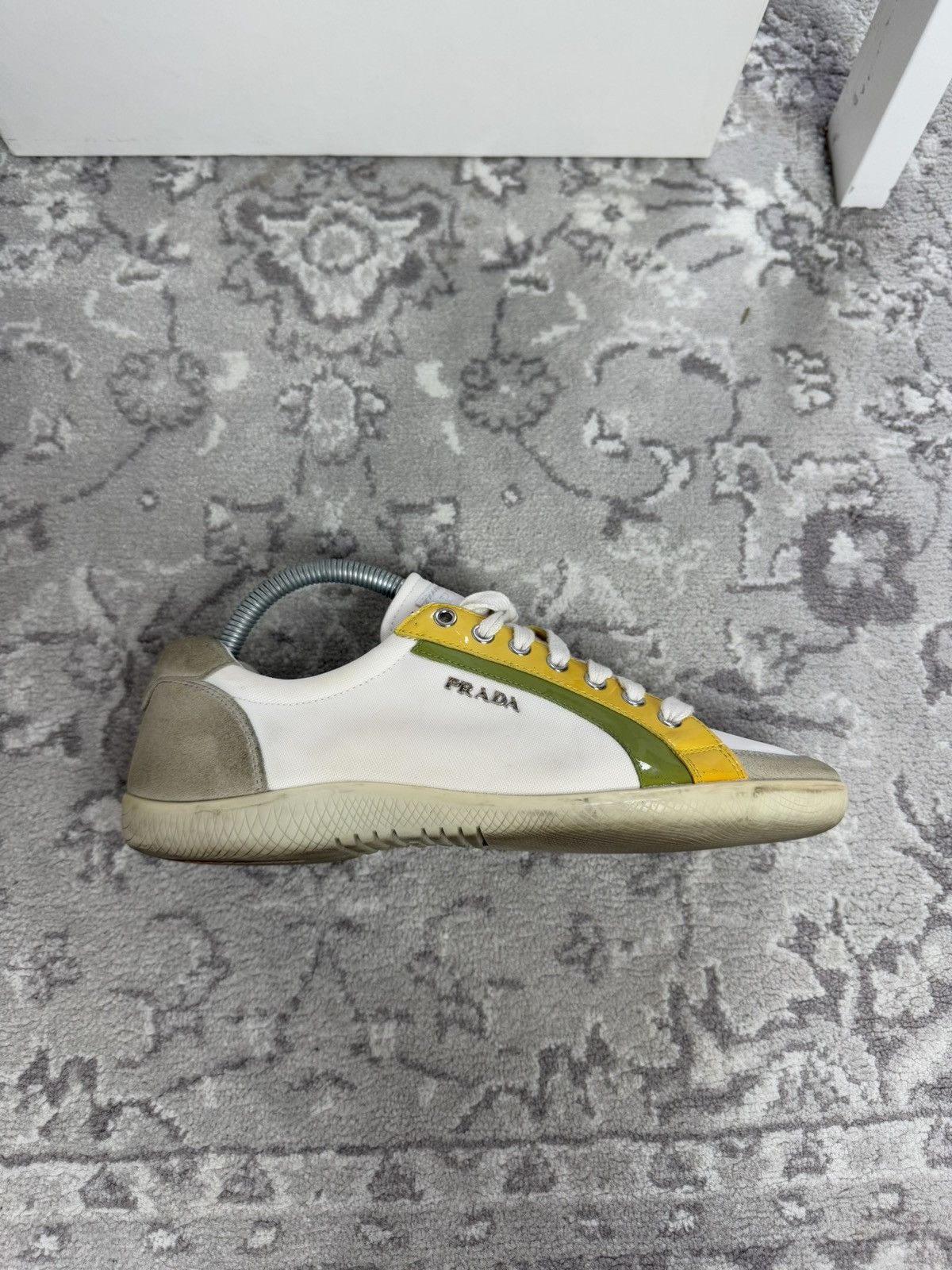 Designer × Prada VIntage Prada low top sneakers shoes US8 designer luxury y2k Size US 8 / IT 38 - 5 Thumbnail