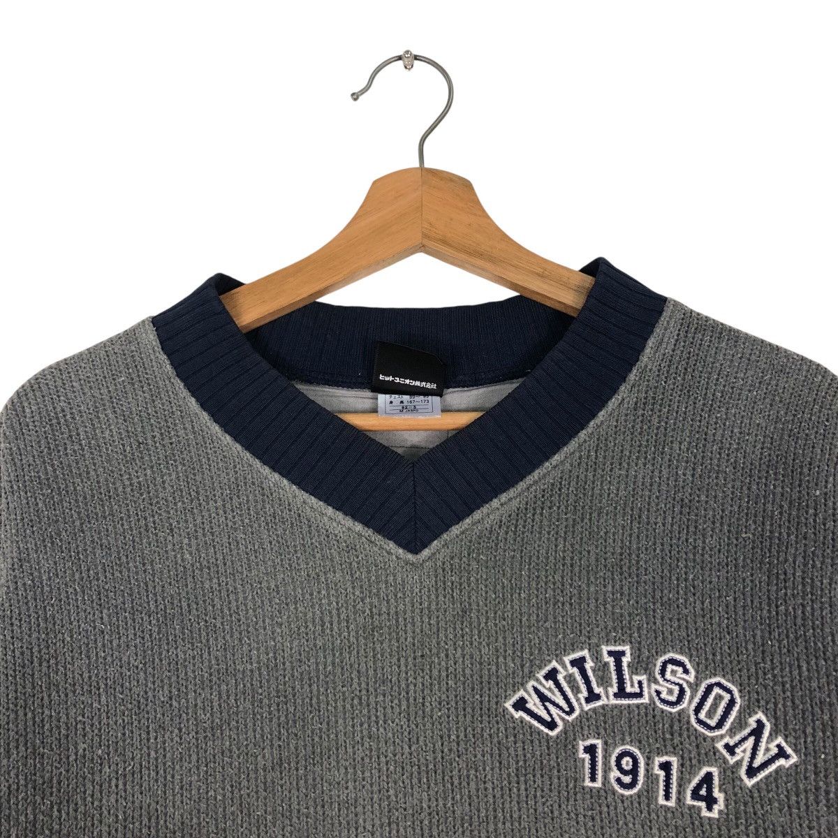 Japanese Brand 📌Vintage Sweatshirt Sports Wilson 1914 Big Logo Crewneck Size US M / EU 48-50 / 2 - 9 Thumbnail