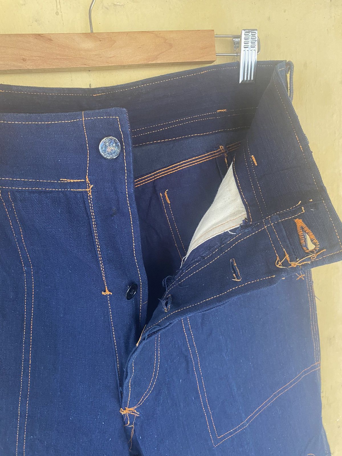 Designer × Japanese Brand Japanese Brand MATSUYA By Machida Denim Jeans Pant Size US 30 / EU 46 - 10 Thumbnail