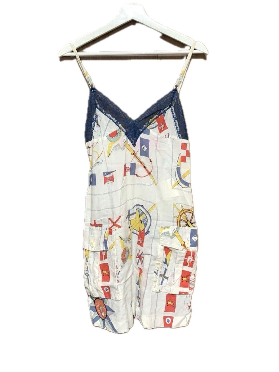 Junya Watanabe Junya Watanabe Nautical Print Slip Dress Size S / US 4 / IT 40 - 1 Thumbnail