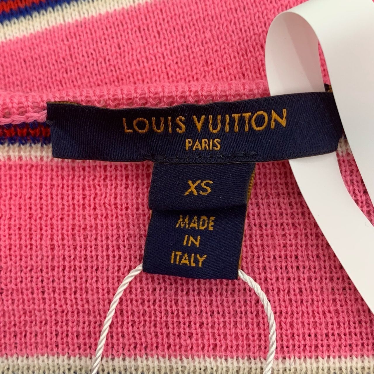 Louis Vuitton Louis Vuitton Pink Striped Knit Long Sleeve Sweater XS Made Size XS / US 0-2 / IT 36-38 - 5 Thumbnail