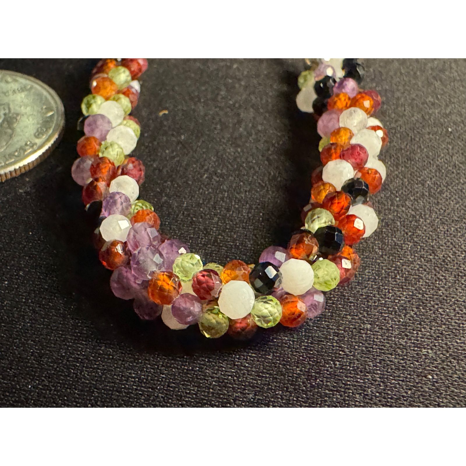 Other 925 Sterling Crystal Bolo Bracelet Size ONE SIZE - 4 Thumbnail