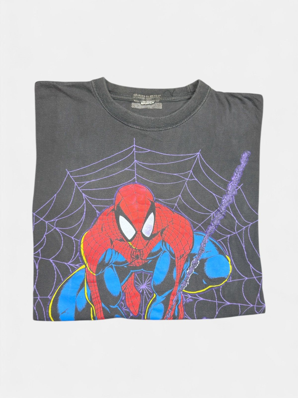 DC Comics Spiderman - 90’s Huge Frontprint Single Stitch T-shirt Size US M / EU 48-50 / 2 - 1 Thumbnail