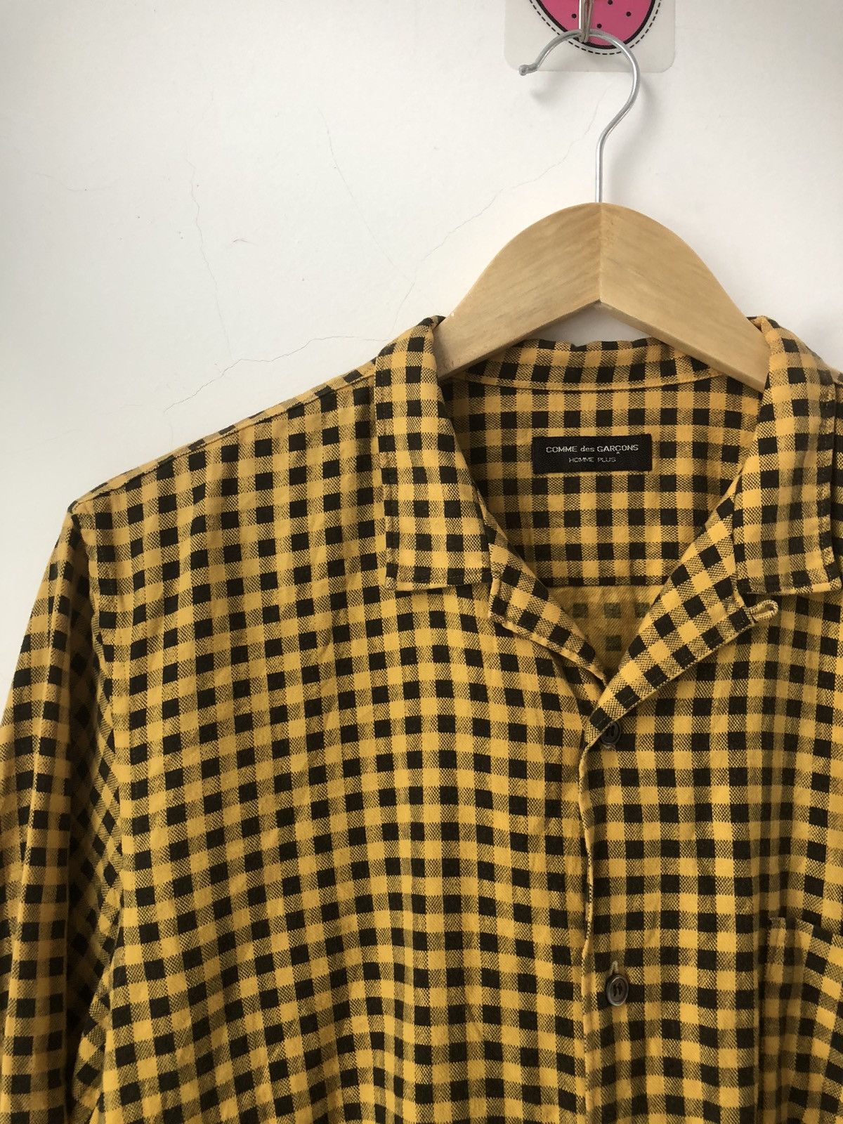 Comme des Garcons Cdgh+ gingham camp shirt Size US M / EU 48-50 / 2 - 2 Thumbnail