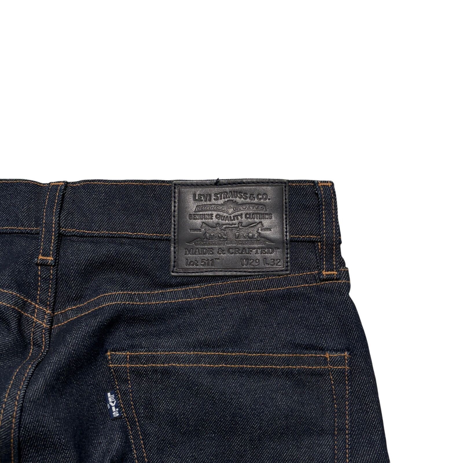 Levi's Made & Crafted Levi's 511 Slim Made & Crafted Japanese Selvedge Denim Jeans Size US 29 - 8 Thumbnail