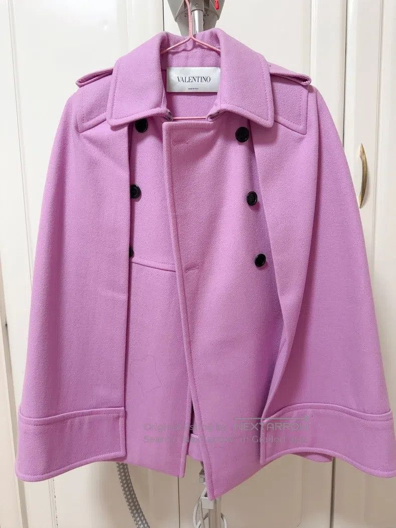 Valentino Valentino woolen coat, cape coat Size XXS / US 00 / IT 34 - 1 Thumbnail