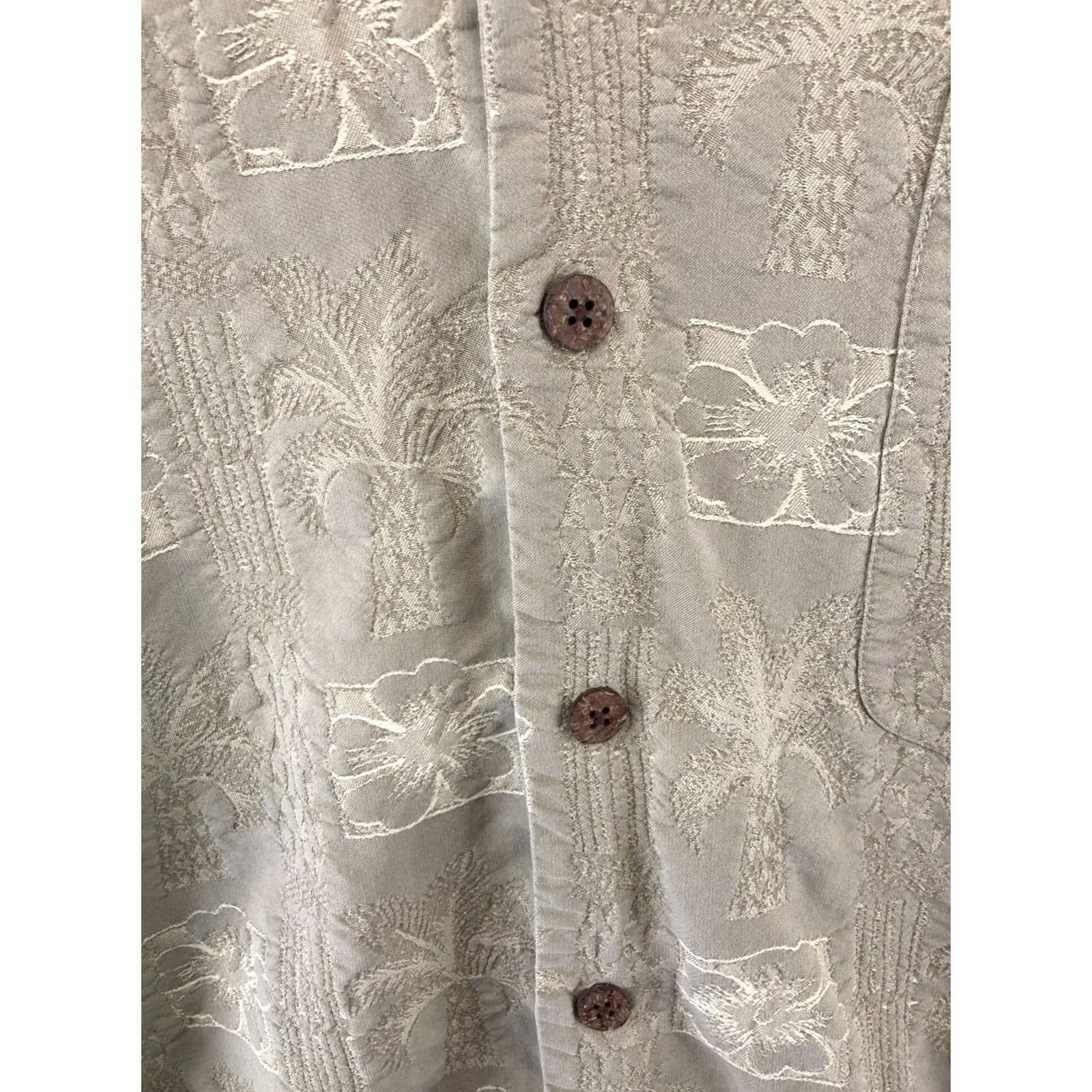 Tommy Bahama VINTAGE Tommy Bahama Shirt Mens XL Silk Floral Beach Size US XL / EU 56 / 4 - 4 Thumbnail