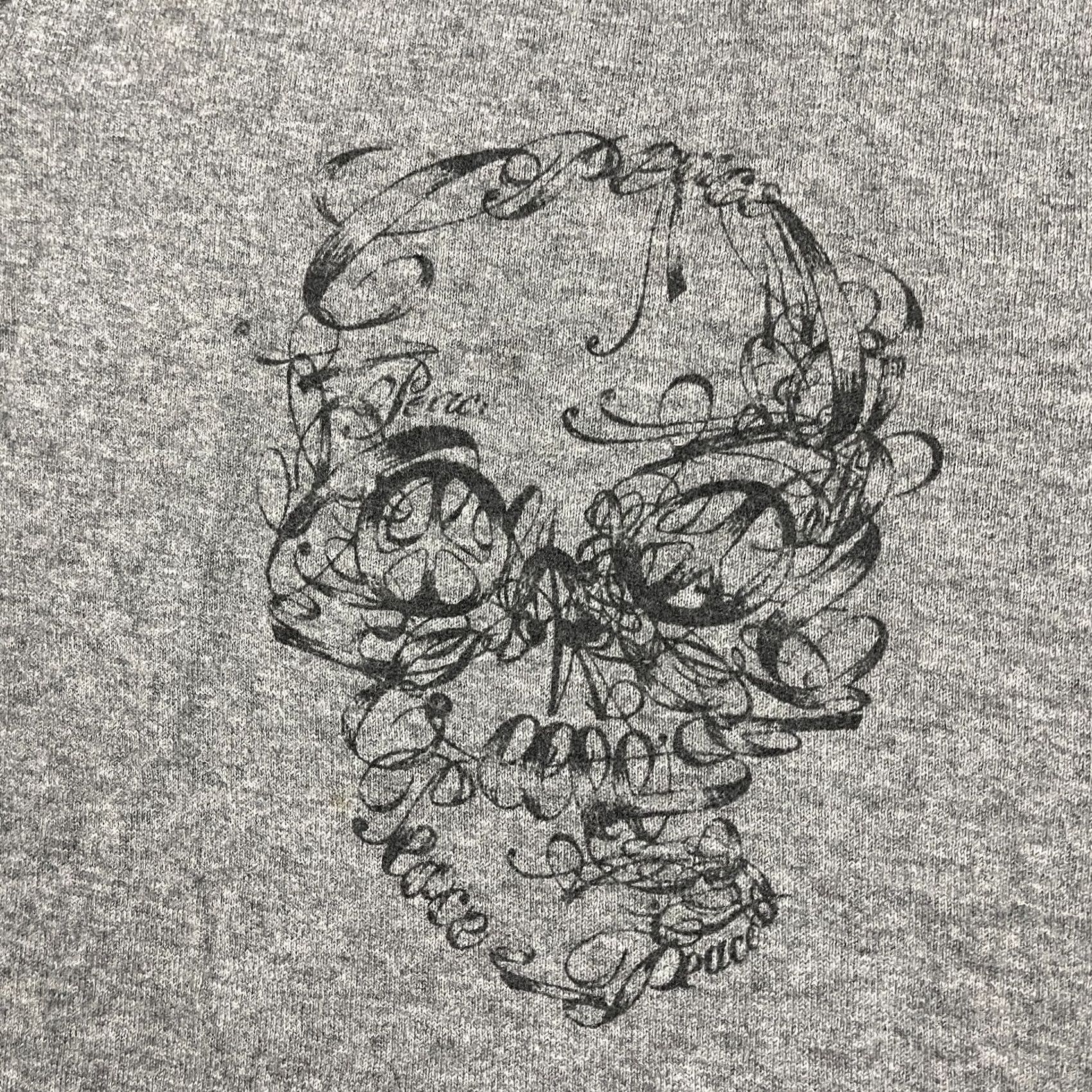Lucky Brand VINTAGE Lucky Brand Y2K Knitwear Sweater Unisex Adults M Gray Wool Skull Print Crew Neck Pullover Knit Size US M / EU 48-50 / 2 - 2 Thumbnail