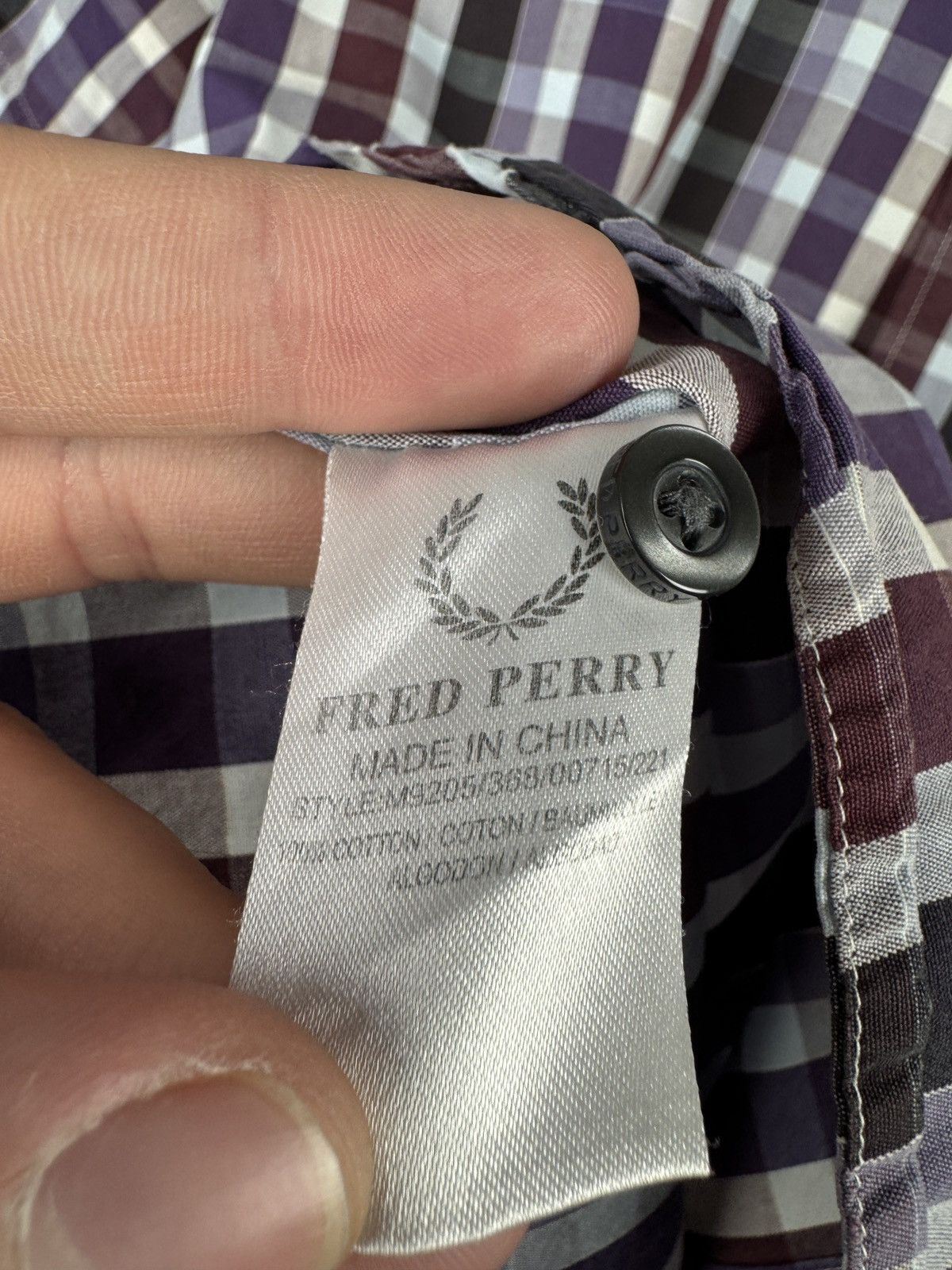 Fred Perry Men’s Fred Perry Shirt With Short Sleeves Streetwear Size S Size US S / EU 44-46 / 1 - 8 Thumbnail