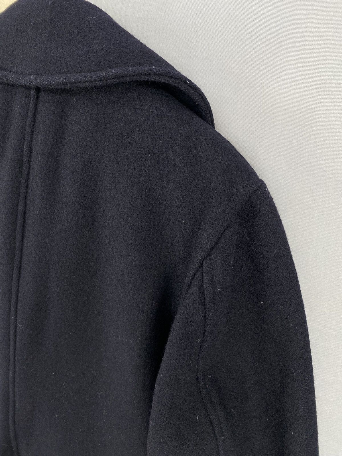 Schott Vintage 80’s US Navy Wool Pea Coat Jacket By Schott NYC Size US M / EU 48-50 / 2 - 5 Thumbnail