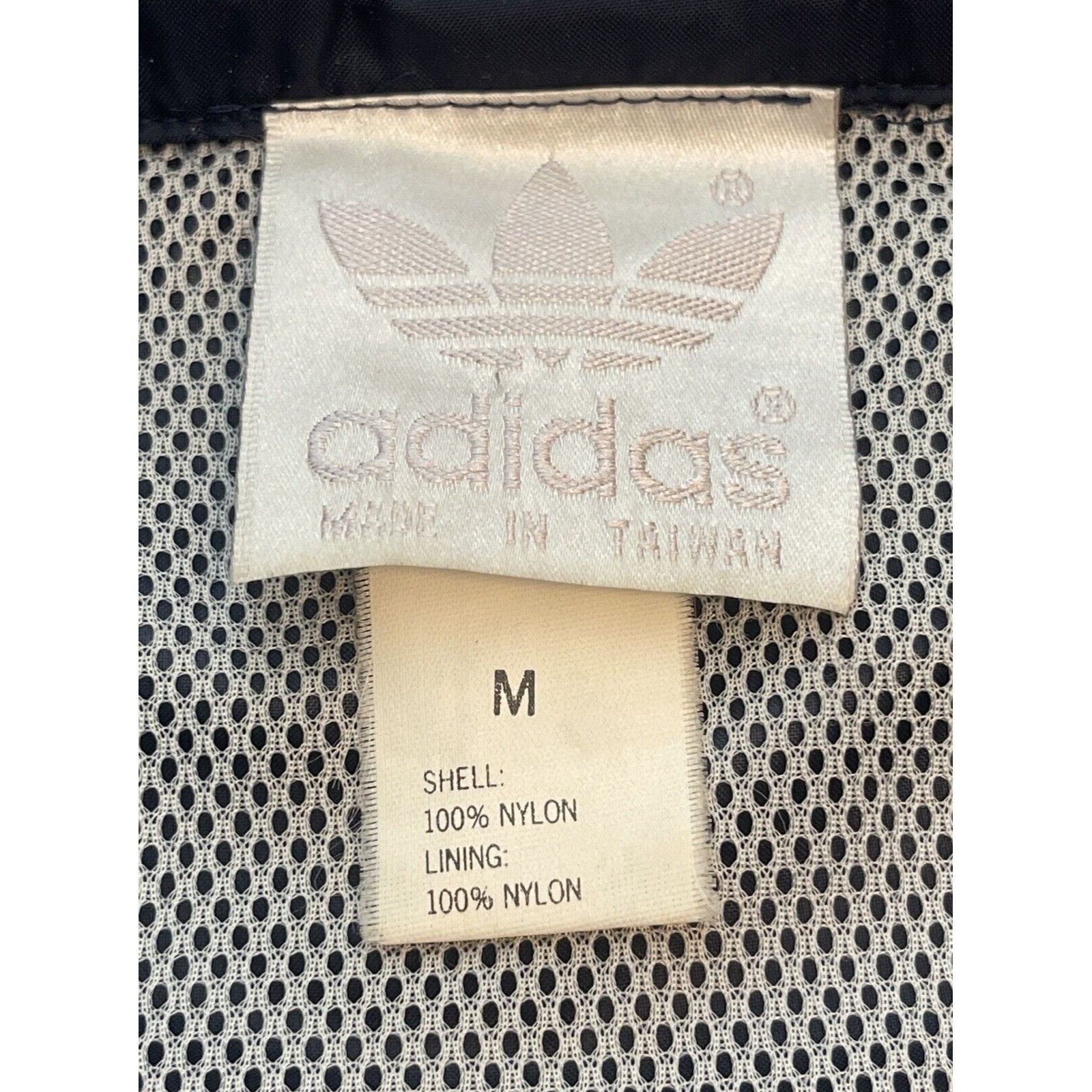 Adidas Vintage 90's Medium Adidas 3 Stripes Full Zip Lightweight Wi Size US M / EU 48-50 / 2 - 5 Thumbnail