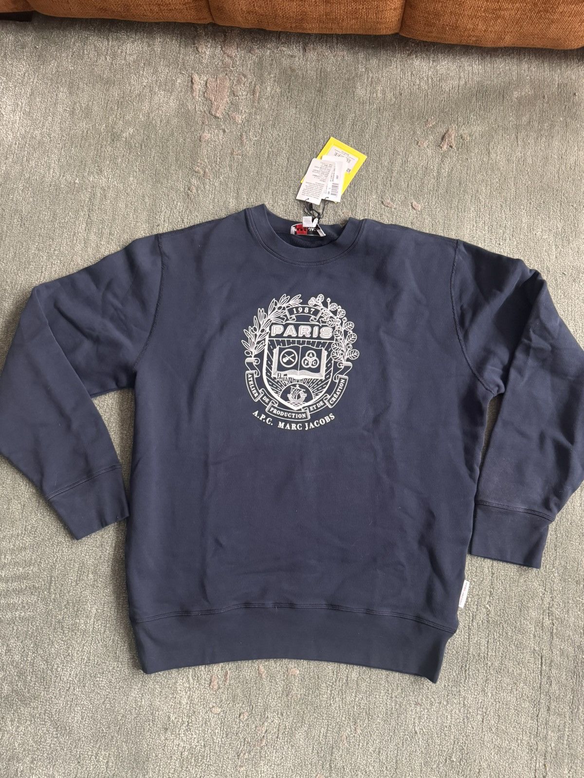 A.P.C. Apc / Marc Jacobs collegiate hoody Size US L / EU 52-54 / 3 - 1 Thumbnail