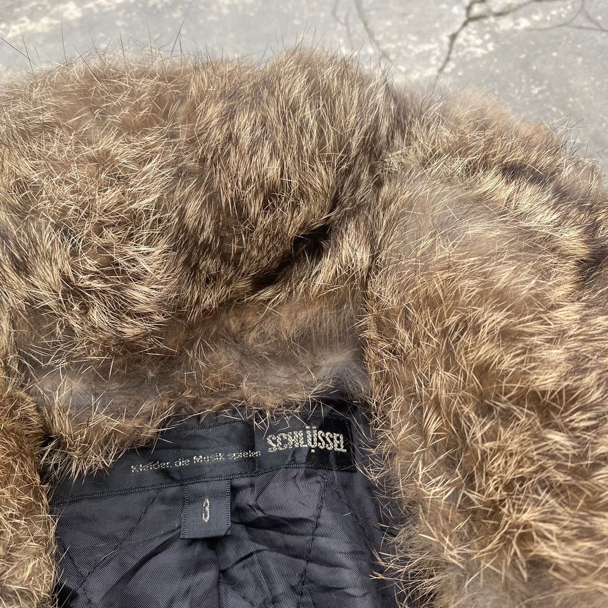 Schlussel SCHLUSSEL Rabbit Fur Jacket Size US M / EU 48-50 / 2 - 10 Thumbnail