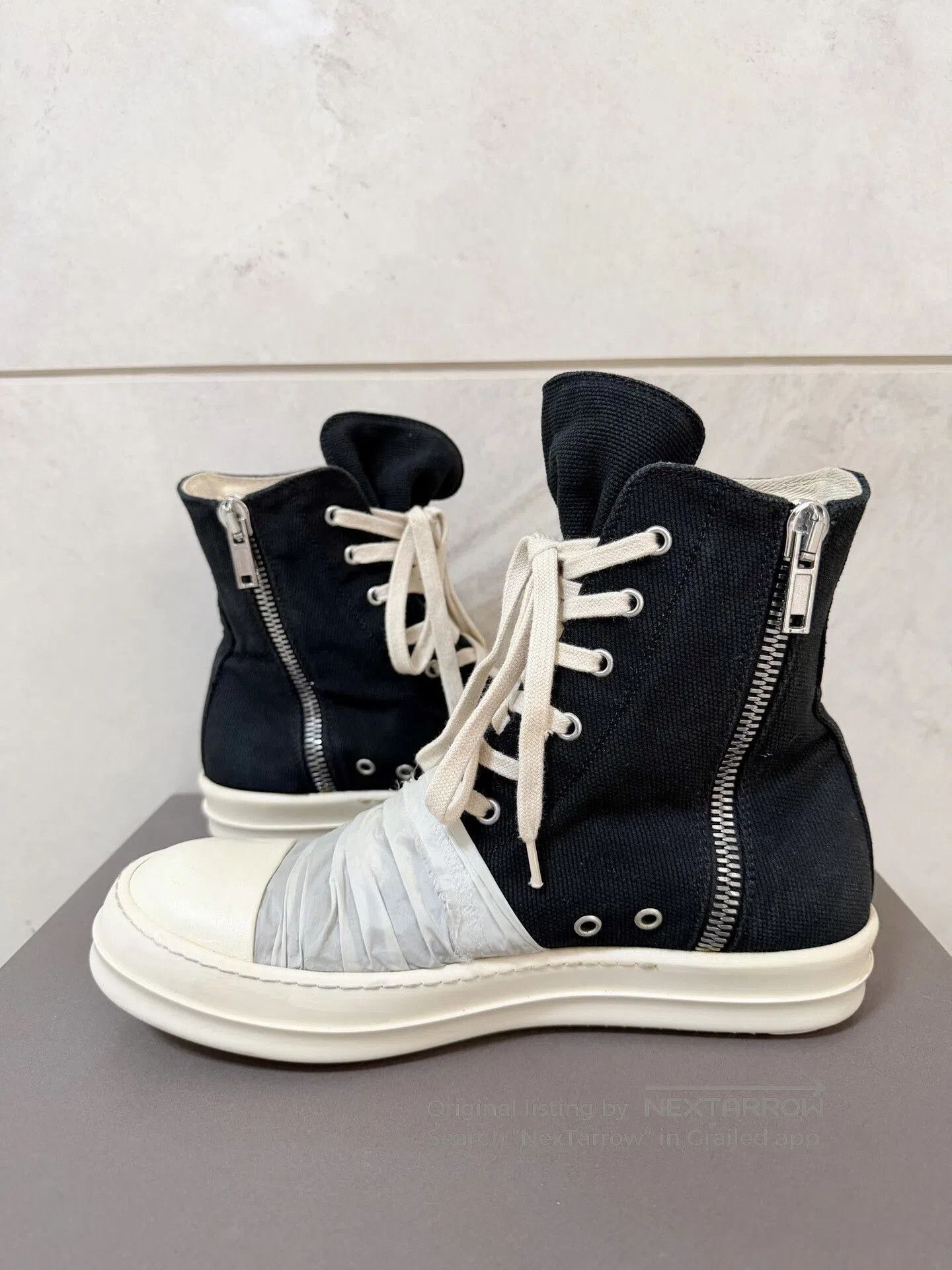 Rick Owens Rick Owens Converse Mummy Bandage White Silk. Size US 8 / EU 41 - 5 Thumbnail