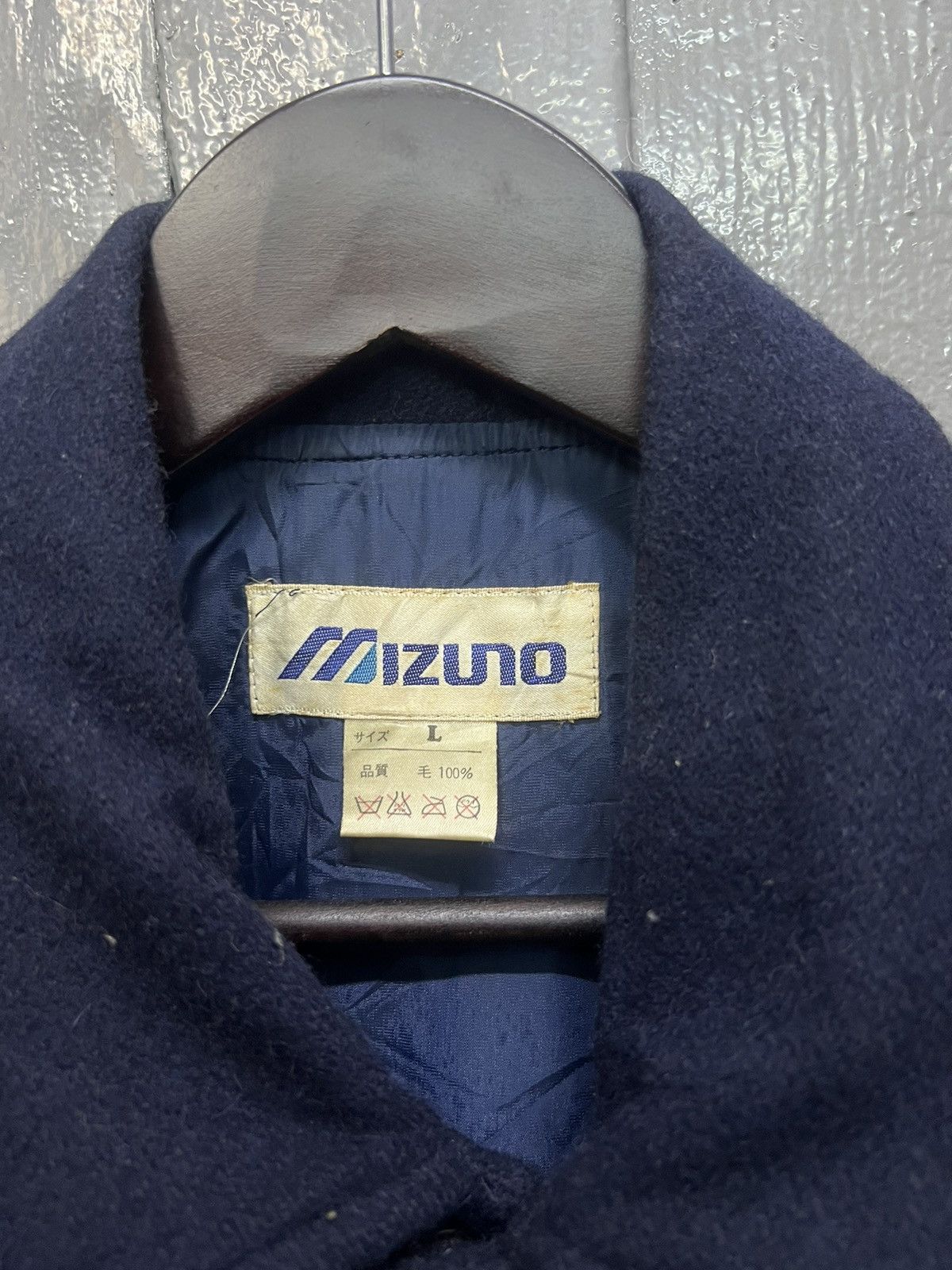 Mizuno × Vintage Vintage University Mizuno Wool Varsity Jacket Size US L / EU 52-54 / 3 - 5 Thumbnail