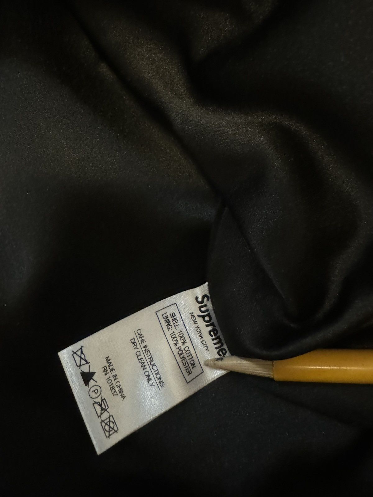 Supreme Supreme velvet chore coat Size US L / EU 52-54 / 3 - 6 Thumbnail