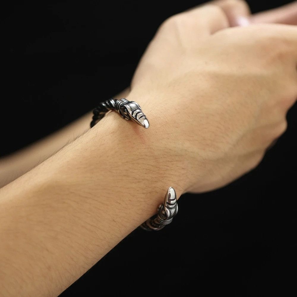 Other Vintage Viking Eagle Head Bracelet Size ONE SIZE - 5 Thumbnail