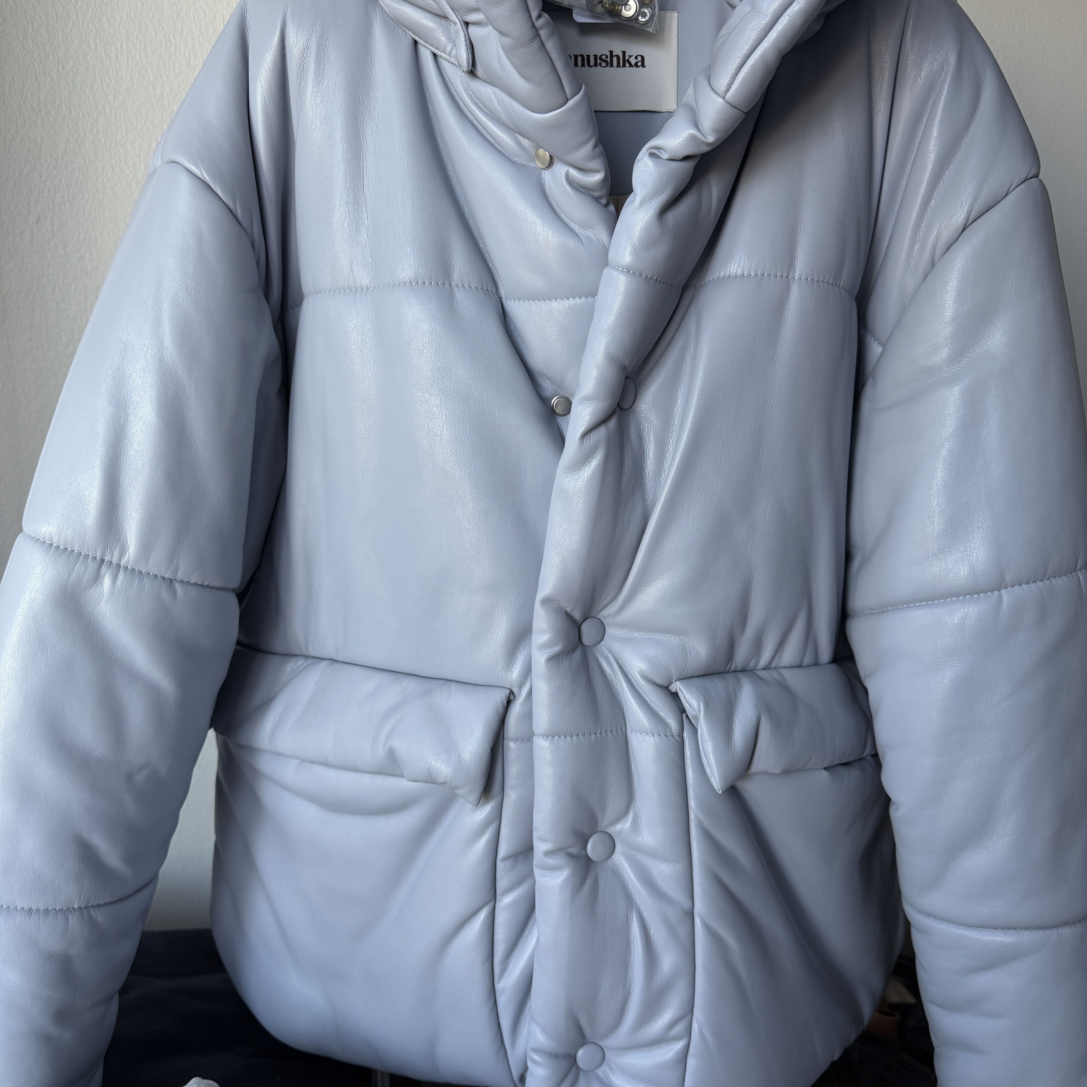Nanushka Nanushka Vegan Leather Puffer Jacket Size US M / EU 48-50 / 2 - 3 Thumbnail