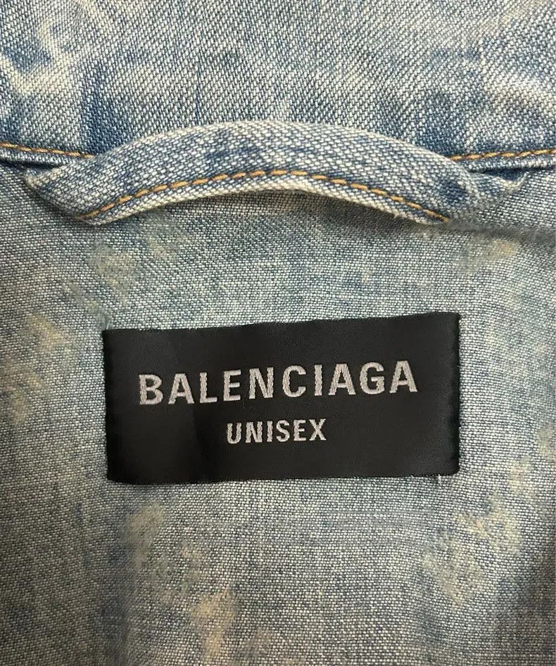 Balenciaga Balenciaga SS24 Denim Jacket. Size US XS / EU 42 / 0 - 4 Thumbnail