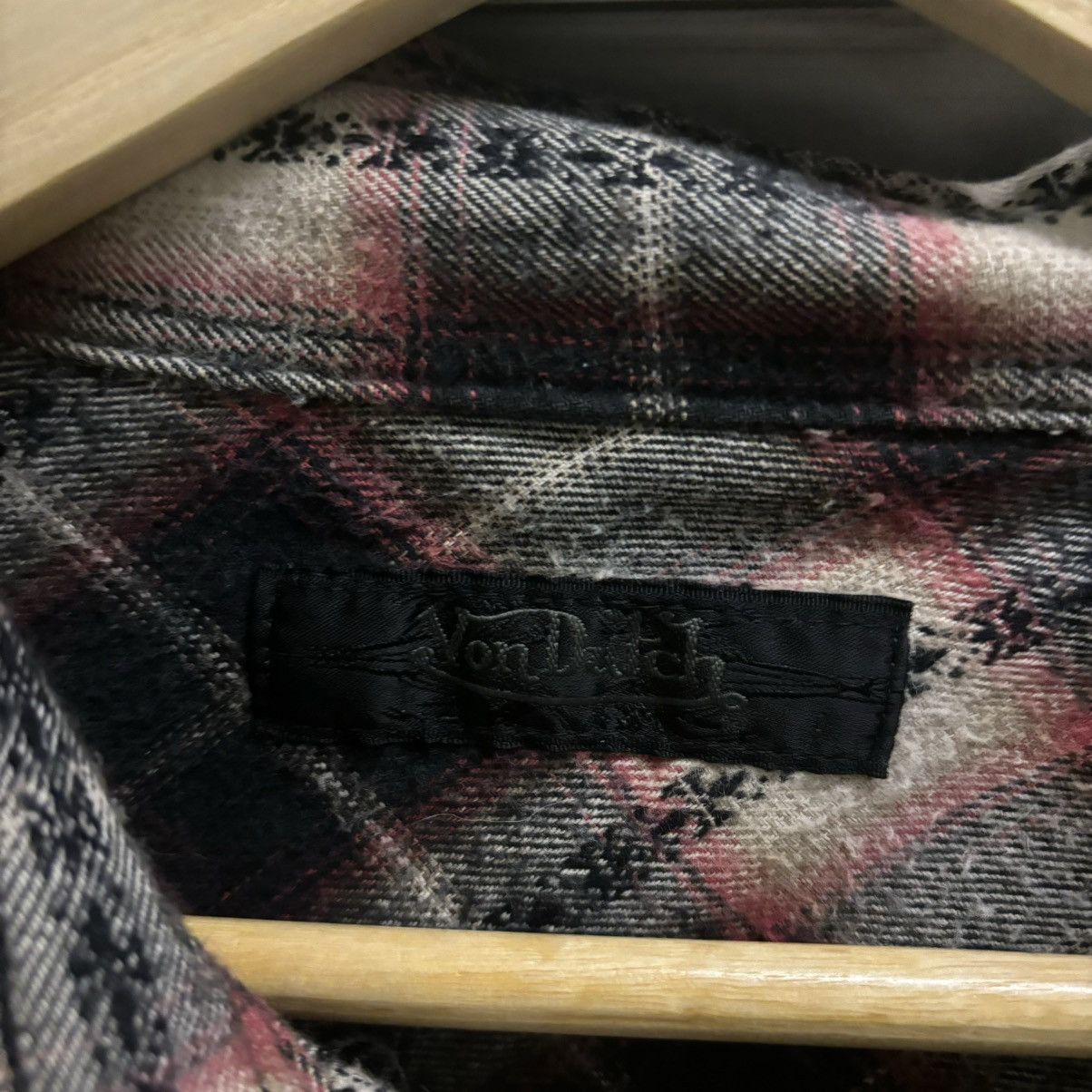 Vintage × Von Dutch Von Dutch Flannel Shirt Size US L / EU 52-54 / 3 - 5 Thumbnail