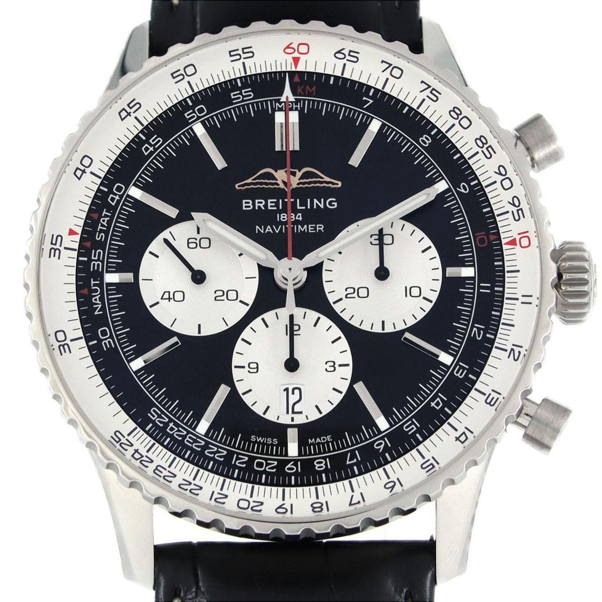 Breitling Breitling Navitimer B01 Chronograph 46 AB0137 AB0137211B1P1 SS Wristwatch Automatic Size ONE SIZE - 1 Thumbnail