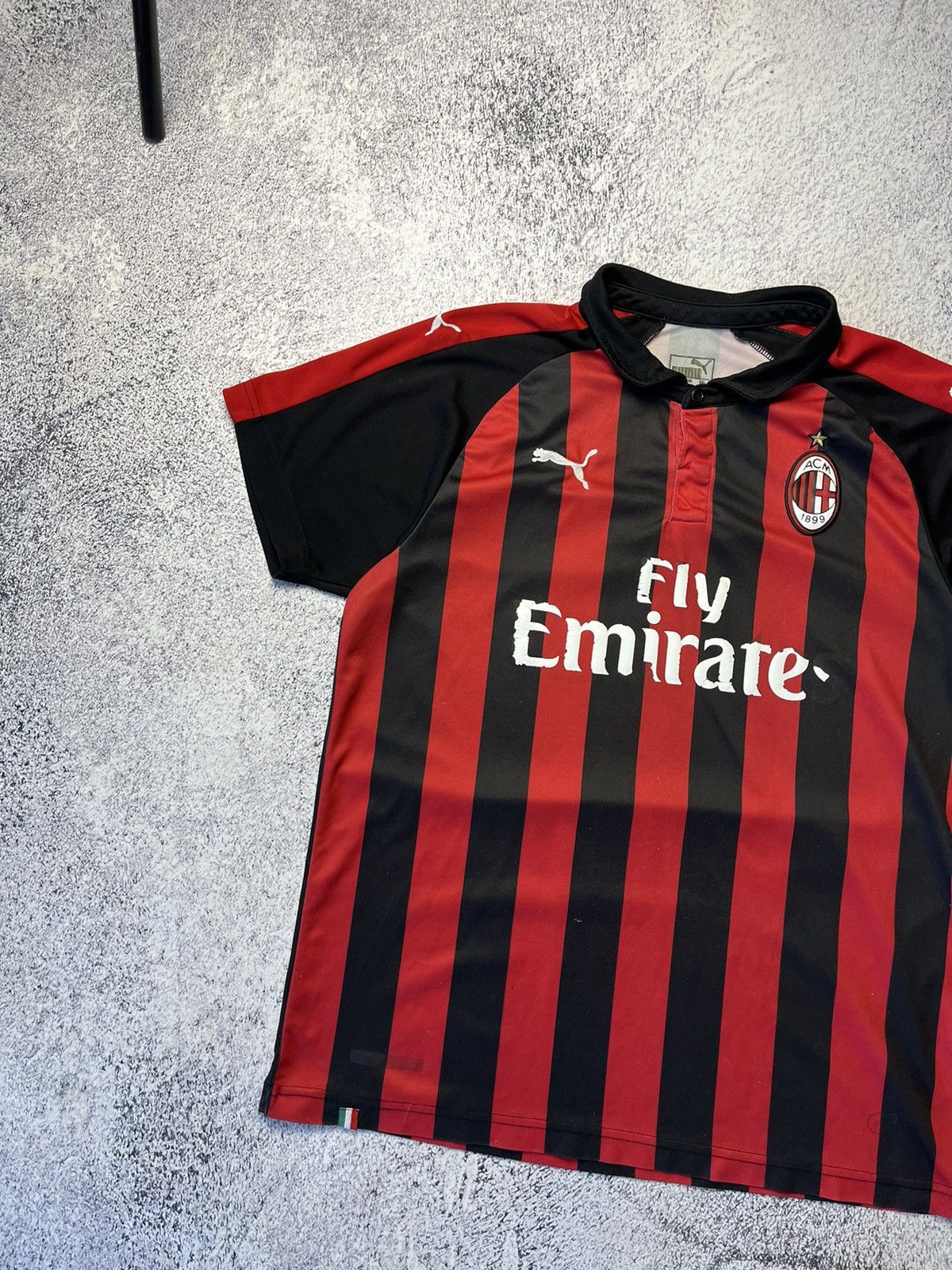 Other AC Milan 2018 2019 Home Soccer Football Shirt Jersey Kit Tee Size US XL / EU 56 / 4 - 2 Thumbnail